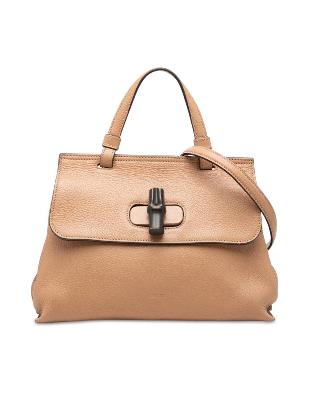 Gucci Small Calfskin Bamboo Daily #344647G47B